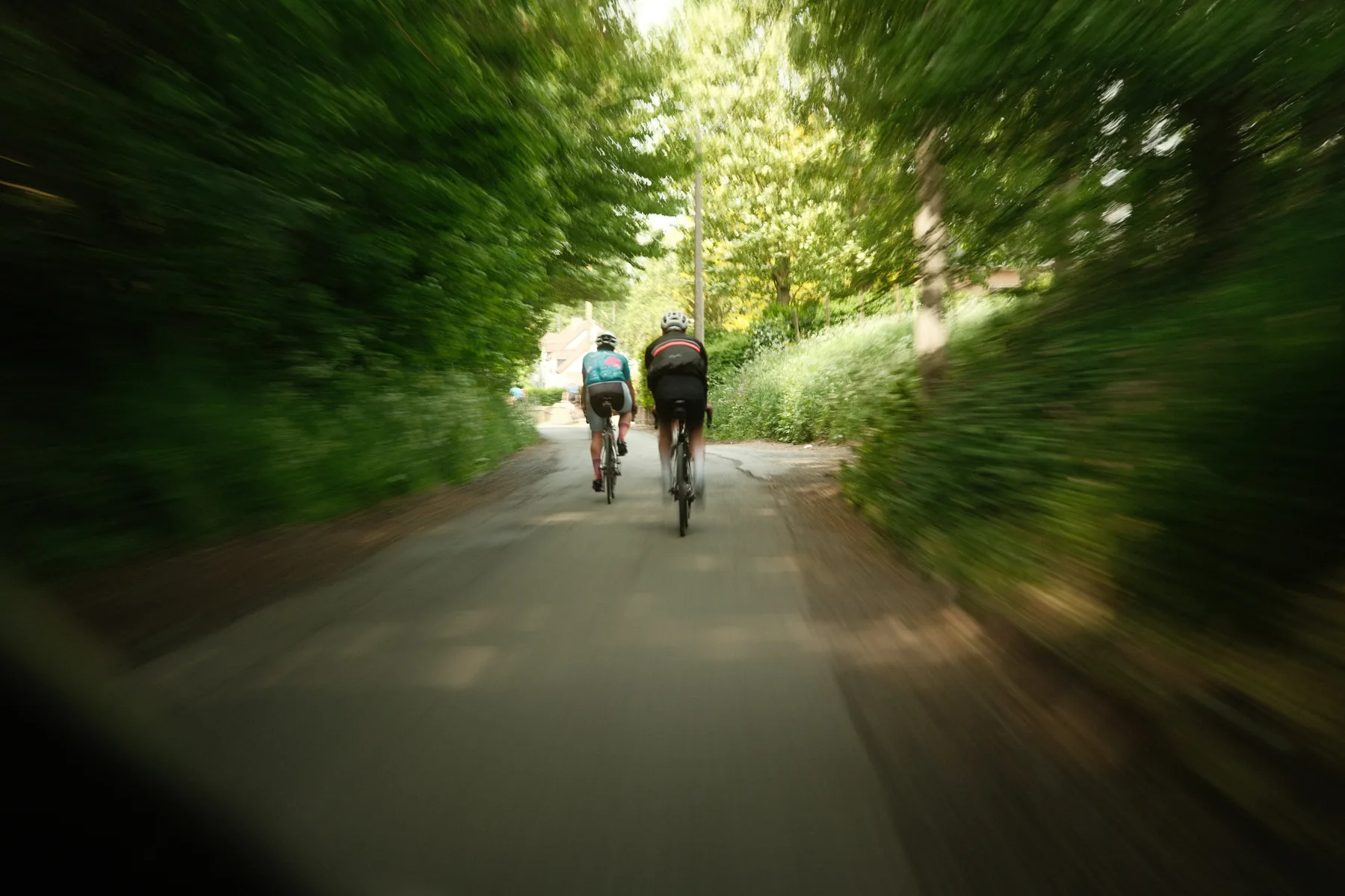 Cyclists taking part in an exceptional ride